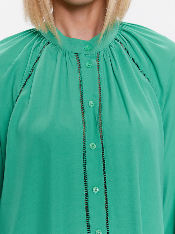Seidensticker Seidensticker Blusa 60.134573 Verde Regular Fit