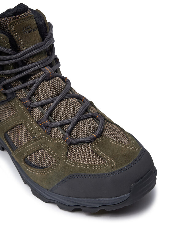 Jack Wolfskin Jack Wolfskin Trekking čevlji Vojo 3 Texapore Mid M 4042462 Khaki