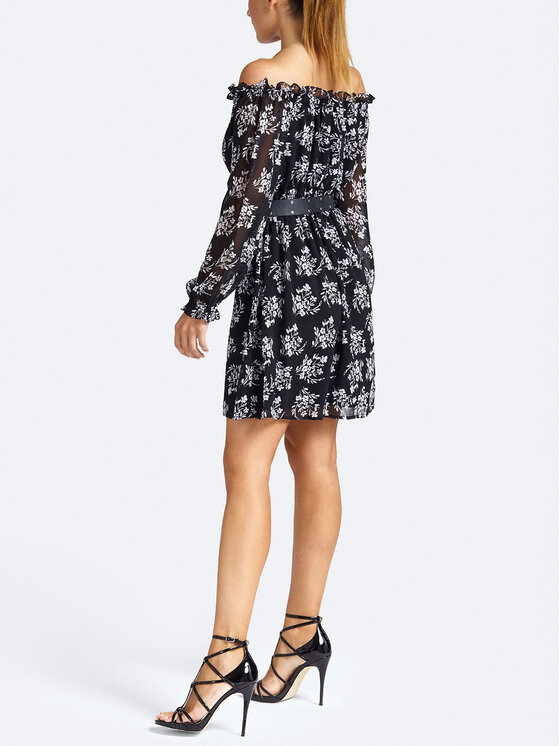 Guess Guess Vasarinė suknelė W93K0I W8SL0 Juoda Regular Fit