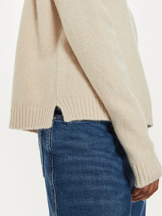 BOSS Boss Sweter Febisan 50478315 Écru Regular Fit