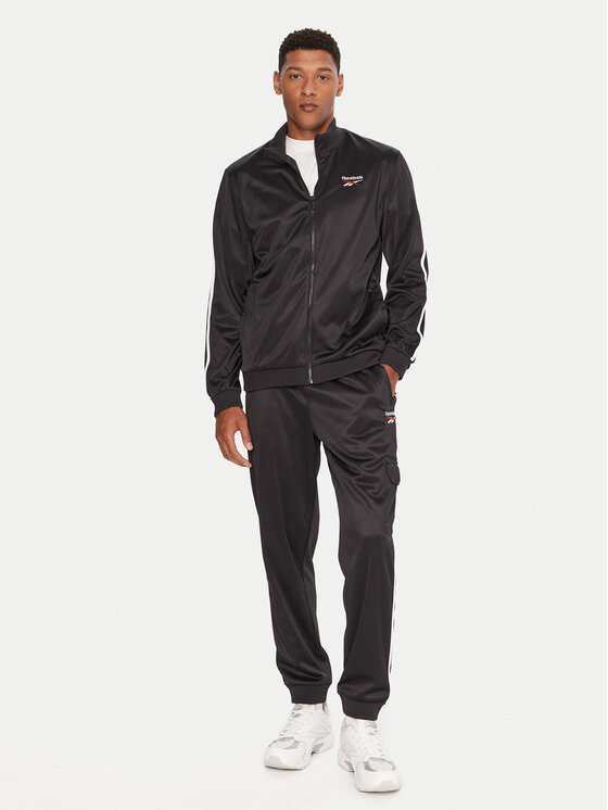 Reebok Reebok Tepláková souprava RK25143CCM Černá Regular Fit