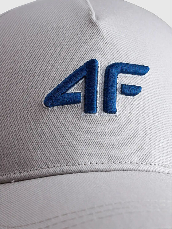 4F 4F Czapka z daszkiem 4FJWSS26ACABU547 Biały
