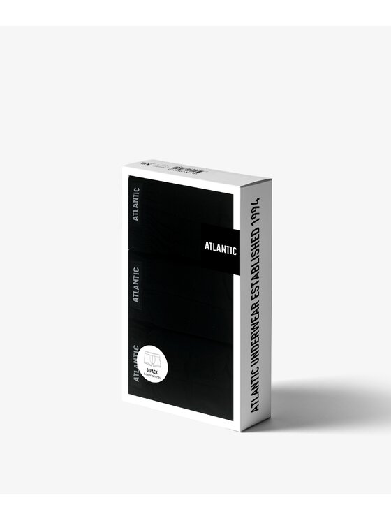 Atlantic Atlantic Komplet bokserek 3BMH-007-CZARNY Czarny