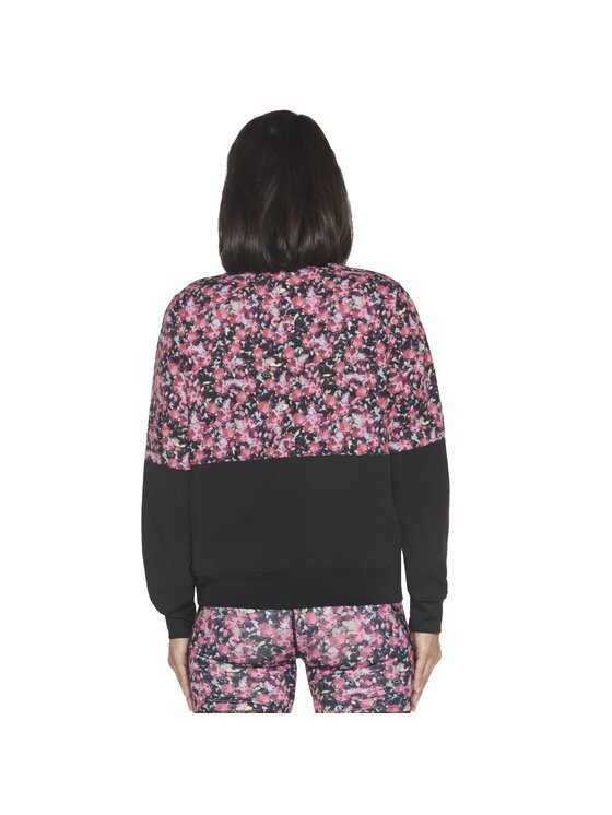 Skechers Skechers Bluza Skechers Fantasy Fields Reversible Bomber Jacket Różowy Regular Fit