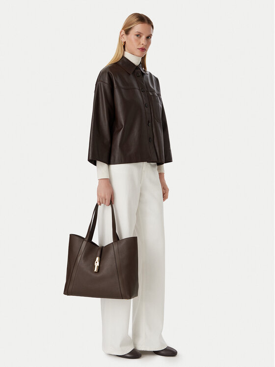 Furla Geantă Goccia L WB01788 BX3353 CN 2460S Maro închis