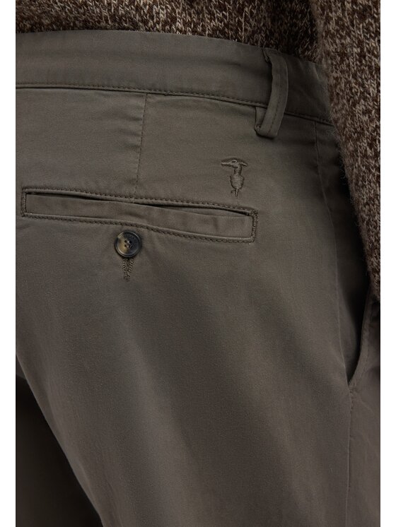 Trussardi Trussardi Spodnie materiałowe P709M600201N041 Kremowy Regular Fit