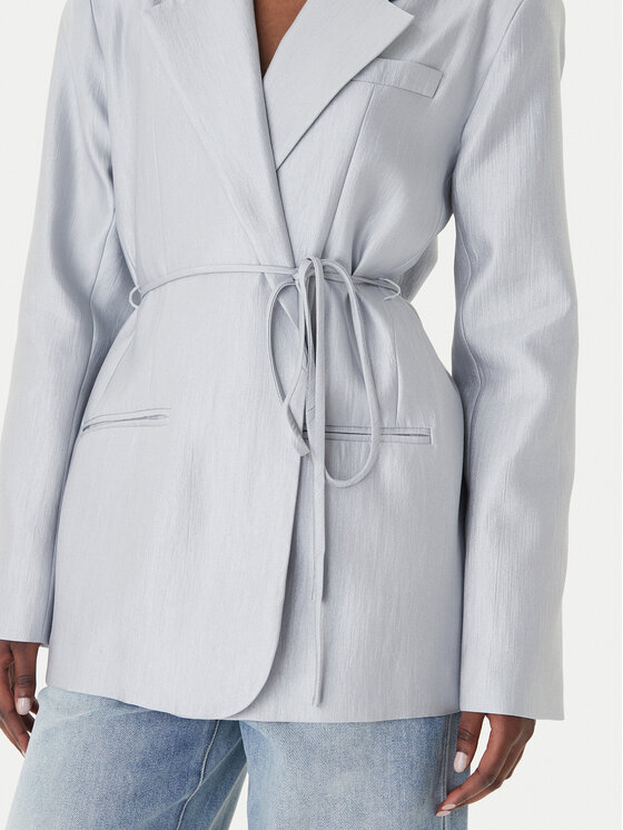 Eleh Eleh Bleizers SS260402 Gaiši zils Relaxed Fit