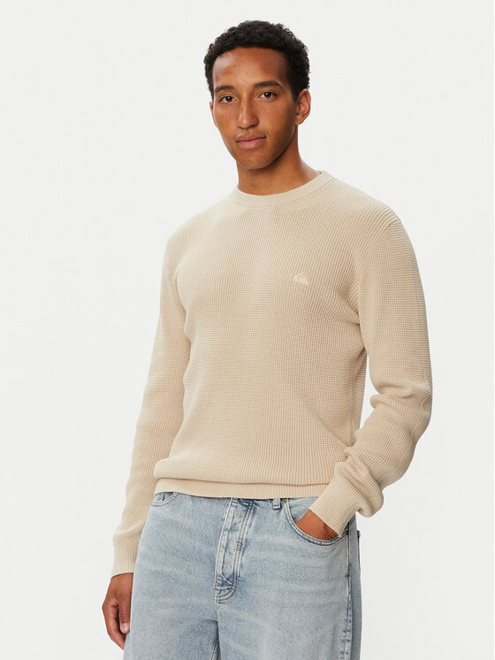 Quiksilver Quiksilver Пуловер EQYSW03342 Бежов Regular Fit