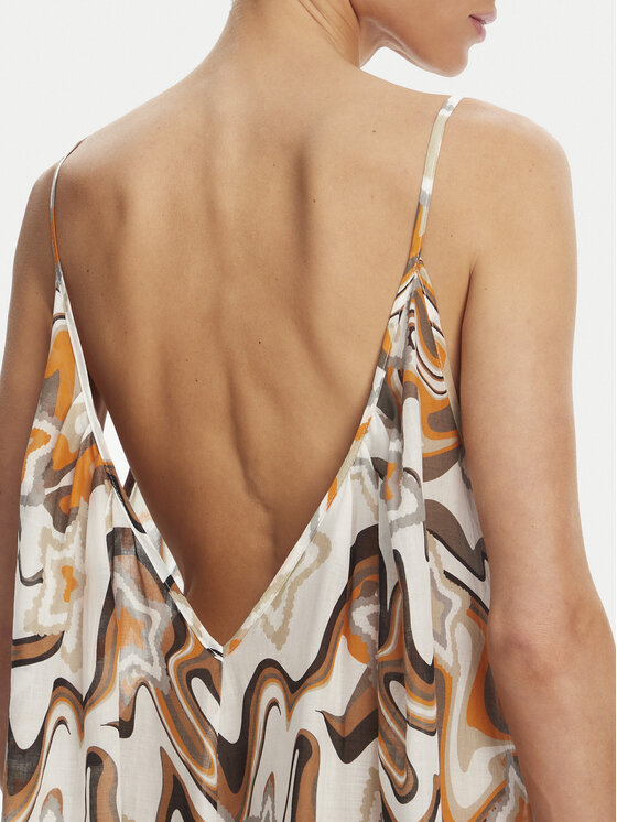 Devotion TWINS Devotion TWINS Φόρεμα καλοκαιρινό Athina 025.385G Έγχρωμο Loose Fit