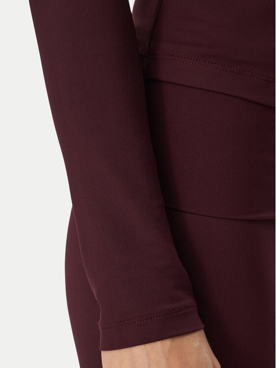 Guess Guess Блузка V6BP05 K6318 Бордовий Slim Fit