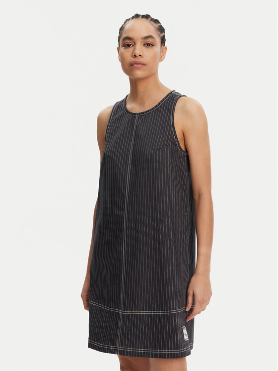 adidas adidas Každodenní šaty Allover Print JJ3143 Šedá Regular Fit