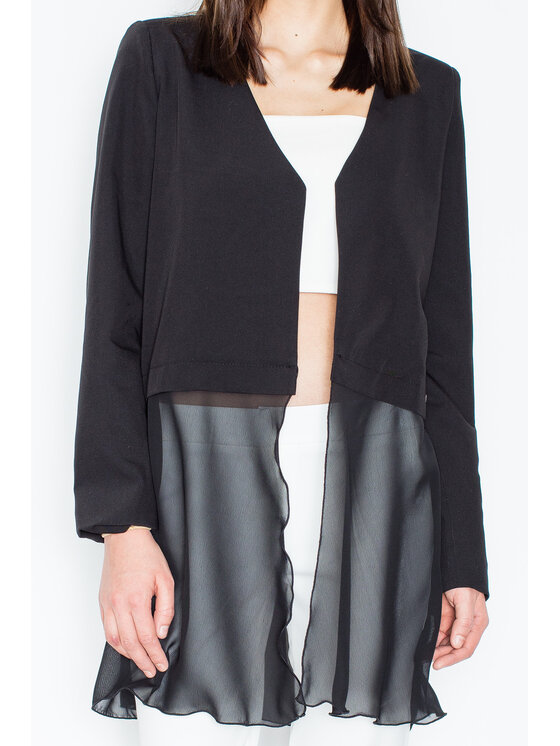 FIGL FIGL Marynarka M441 Czarny Regular Fit
