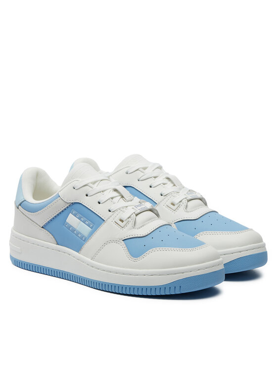 Tommy Jeans Tommy Jeans Сникърси Tjw Retro Basket Tonal Logo EN0EN02571 Син