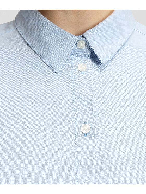 Lee Lee Koszula 112385728 Niebieski Relaxed Fit