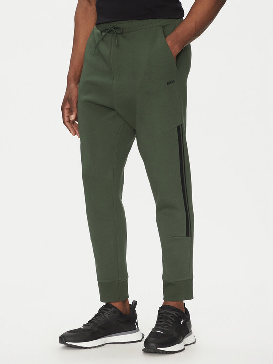 BOSS BOSS Melegítő 50533738 Zöld Regular Fit