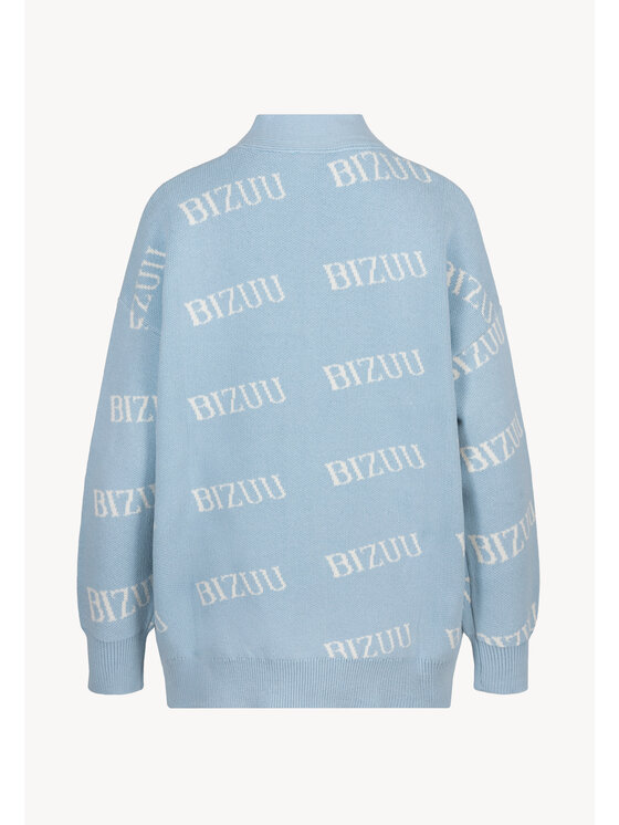BIZUU BIZUU Kardigan KYLE Modrá Standard Fit