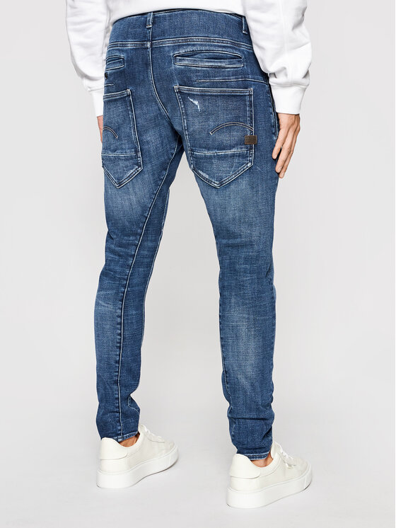 G-Star Raw Jeans D-Staq 3D D05385-C051-C668 Dunkelblau Slim Fit 