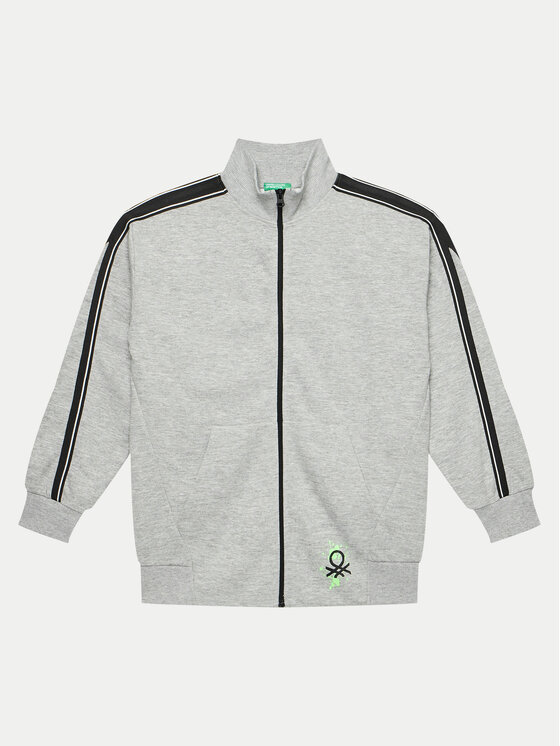 United Colors Of Benetton Bluză 330SC503Z Gri Regular Fit