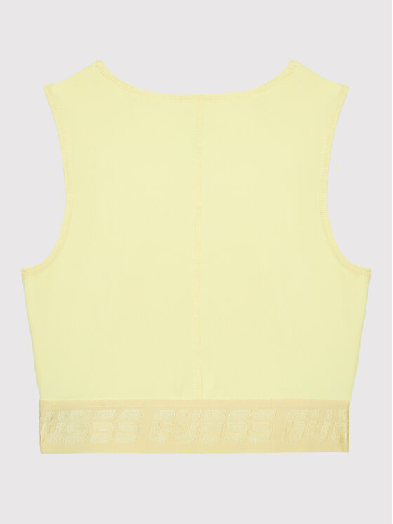 Top J2GI36 MC049 Giallo Slim Fit
