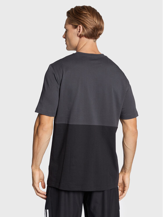T-shirt Essentials Colorblock HK2881 Grigio