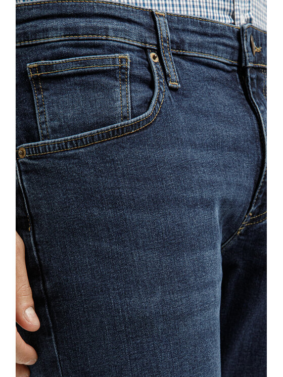 Cross Jeans Cross Jeans Jeansy E 198-111 Niebieski Slim Leg
