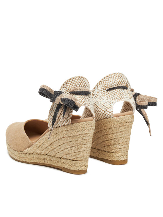 Genuins Genuins Espadrillid Zeland Canvas G105908 Beež