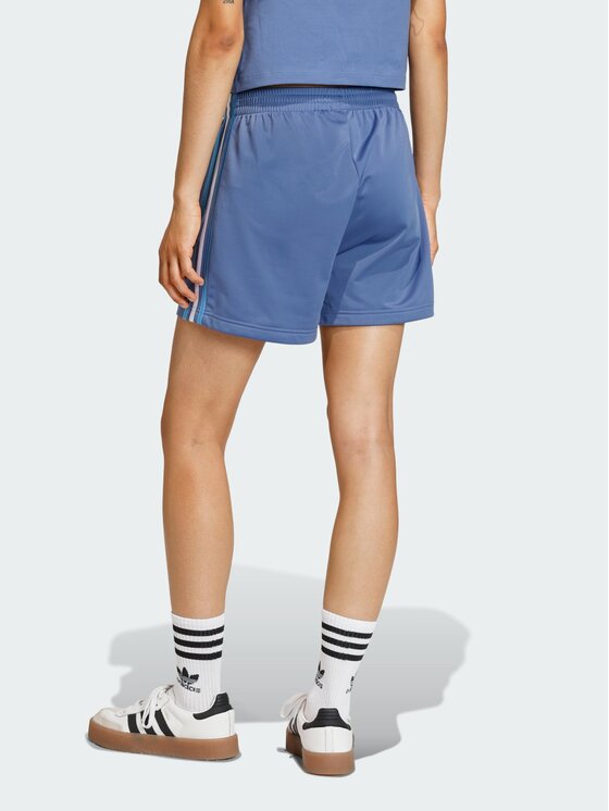 adidas adidas Szorty materiałowe Firebird Classic Niebieski jasny Loose Fit