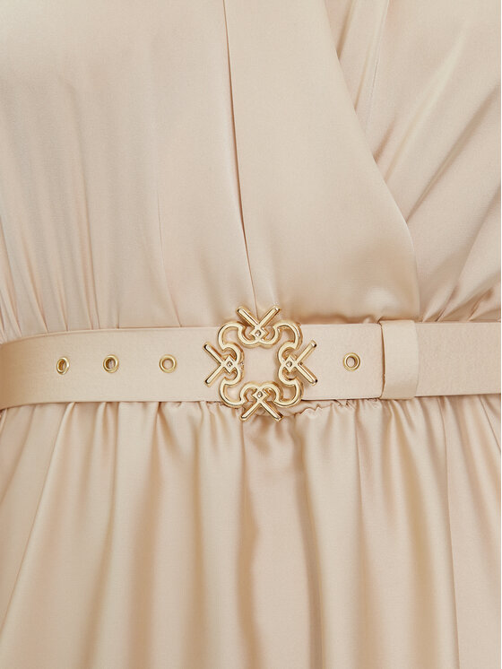 Rinascimento Rinascimento Abendkleid CFC0117875003 Beige Regular Fit