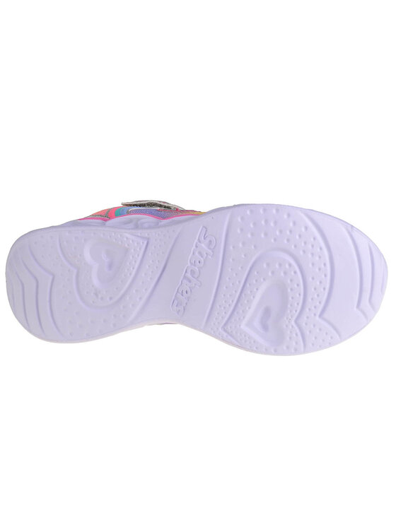 Skechers Skechers Sneakersy Skechers Heart Lights-Rainbow Lux Szary