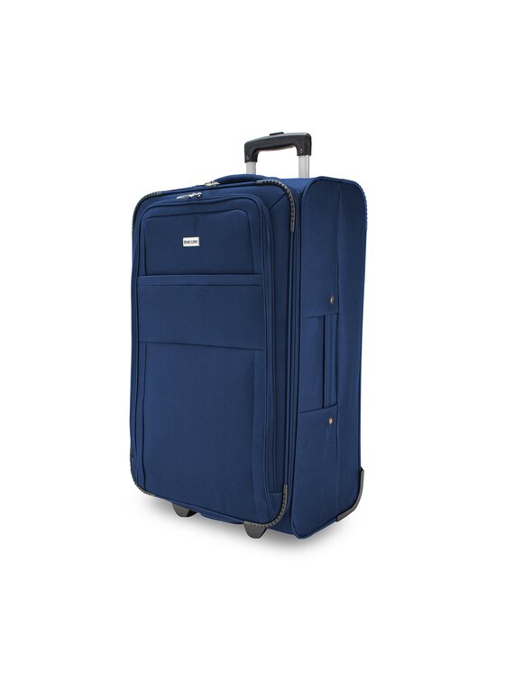 Semi Line Semi Line Valigia media T5601-8 Blu scuro