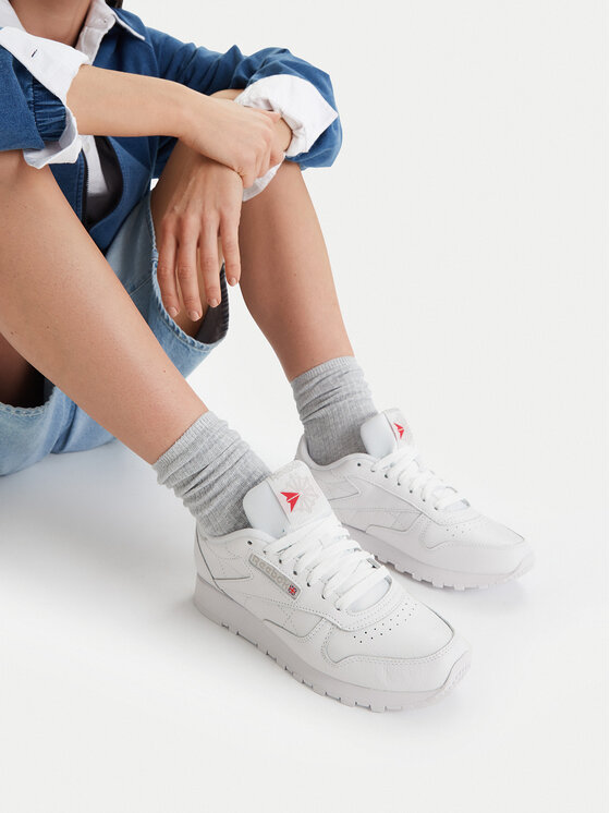 Reebok Reebok Snīkeri EO-CLASSIC LEATHER 100008496 W Balts