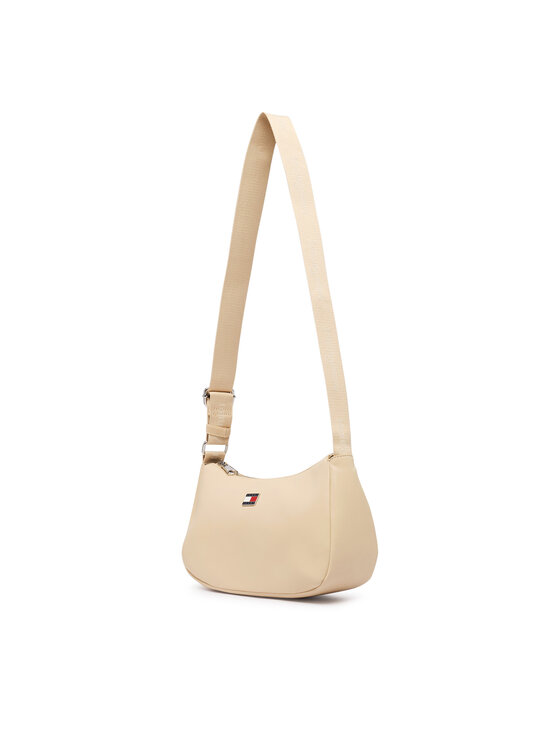 Tommy Jeans Tommy Jeans Дамска чанта Tjw Daily Elevated Shoulder Bag AW0AW19041 Светлобежов