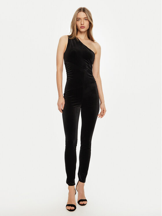 Guess Guess Salopetă W5RD71 KCM62 Negru Classic Fit