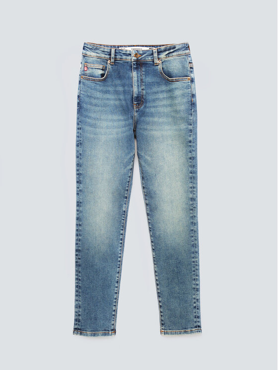 BIG STAR BIG STAR Jeansy QUENTIN Niebieski Tapered Fit