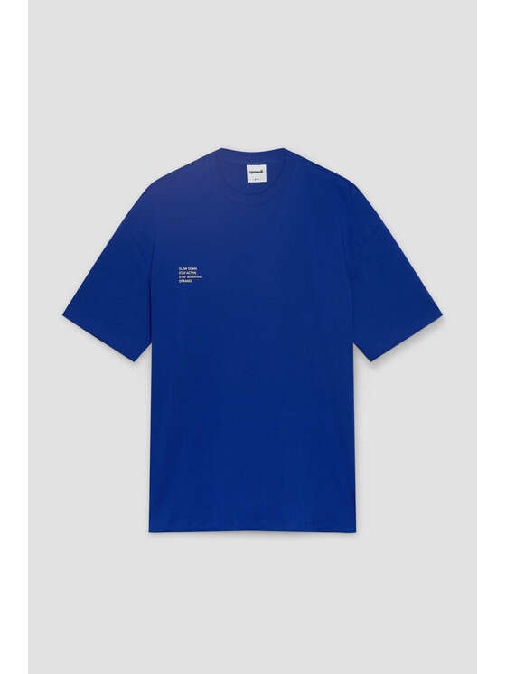 Sprandi Sprandi T-shirt AW21-TSD014 Plava Regular Fit