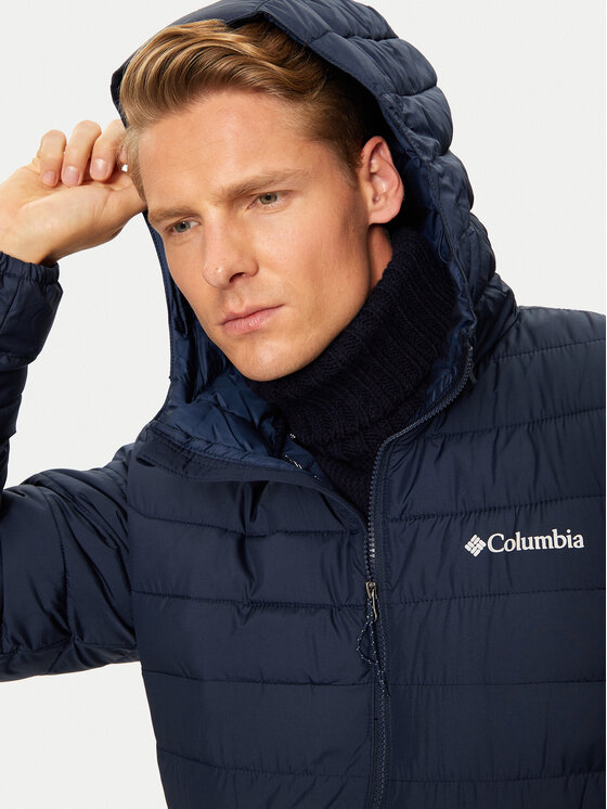 Columbia Columbia Žieminė striukė Powder Lite™ II 2086944 Tamsiai mėlyna Regular Fit