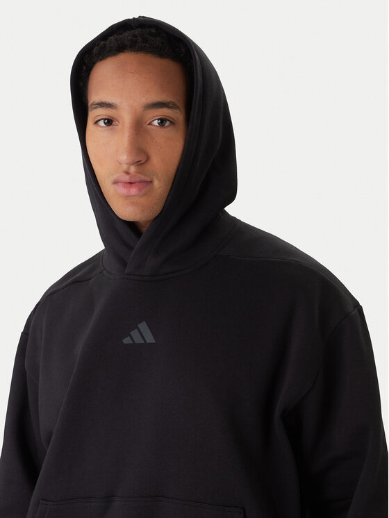 adidas adidas Суитшърт Power JZ6248 Черен Oversize