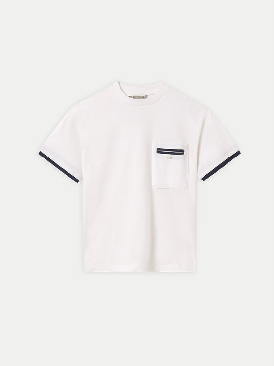 Mayoral Mayoral Tricou 6004 Alb Regular Fit