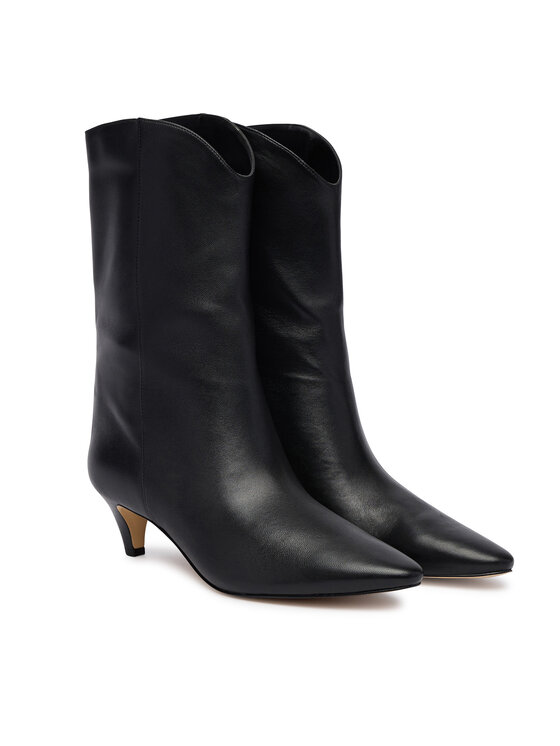 MICHAEL Michael Kors MICHAEL Michael Kors Ботильйони Daniela Mid 40F6DNME6L Чорний