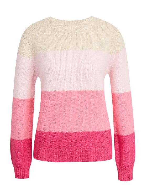 Orsay Orsay Sweter 1000104352000__XS Beżowy Regular Fit