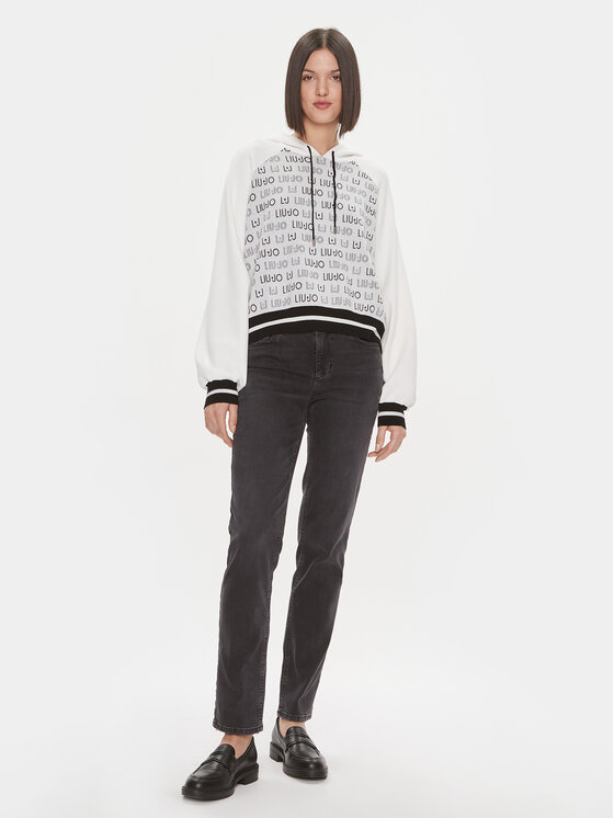 Liu Jo Sport Liu Jo Sport Sweater TF3209 MA63L Fehér Regular Fit