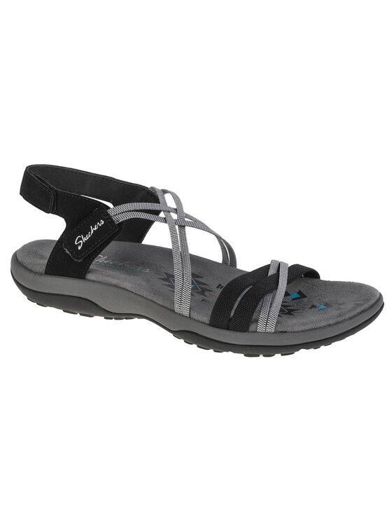 Skechers Skechers Sandały Skechers Reggae Slim–Takes Two Czarny