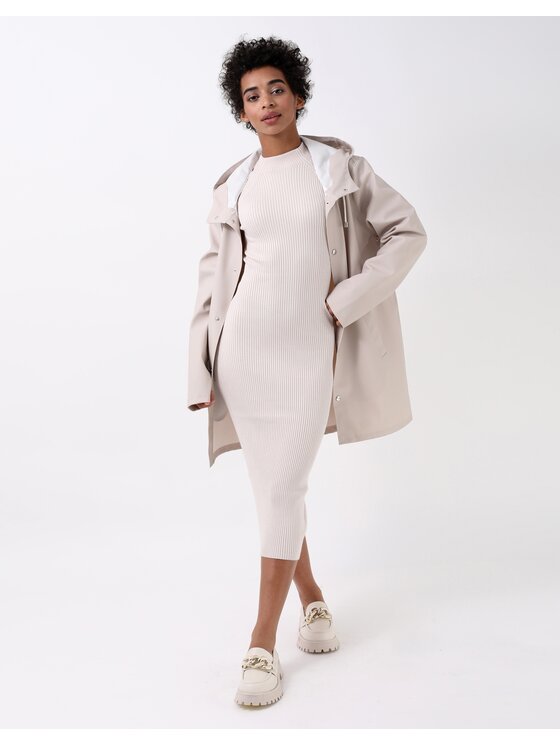VANNSKJOLD VANNSKJOLD Kurtka przeciwdeszczowa ELEGANCE Beżowy Classic Fit