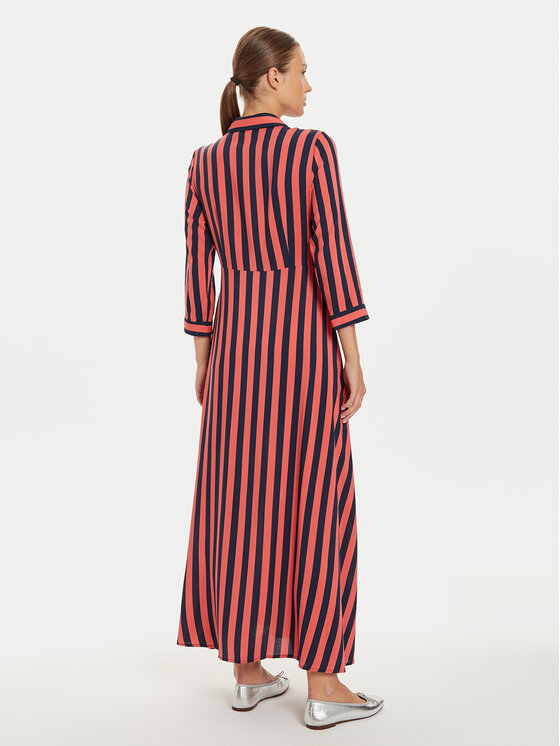YAS YAS Φόρεμα πουκάμισο Savanna 26022663 Κόκκινο Loose Fit