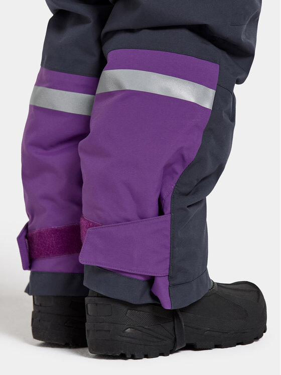 Didriksons Didriksons Зимен детски гащеризон Bjärven 505466 Виолетов Regular Fit