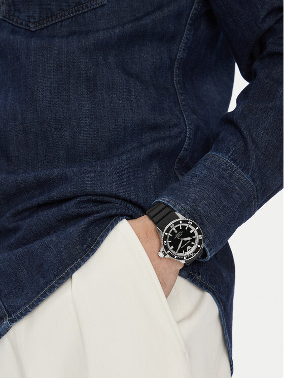 Emporio Armani Emporio Armani Laikrodis Sea Explorer AR60078 Juoda