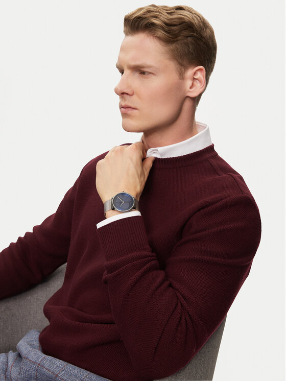 Calvin Klein Calvin Klein Ročna ura Iconic 25200031 Srebrna