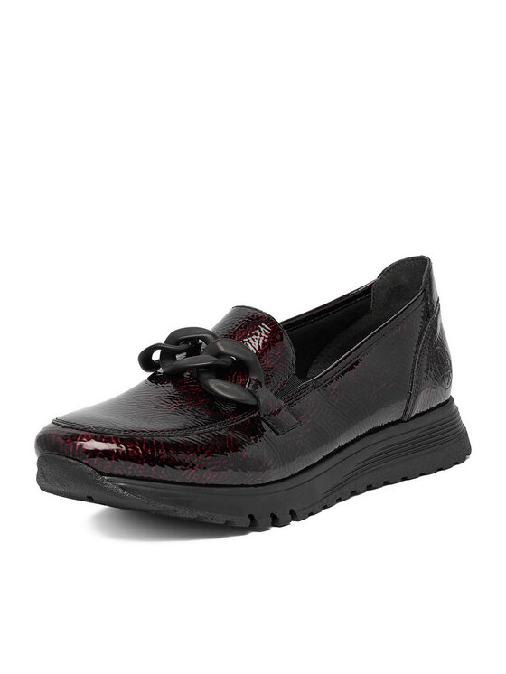 Rieker Rieker Mokasíny CEO-49051-35 Bordová