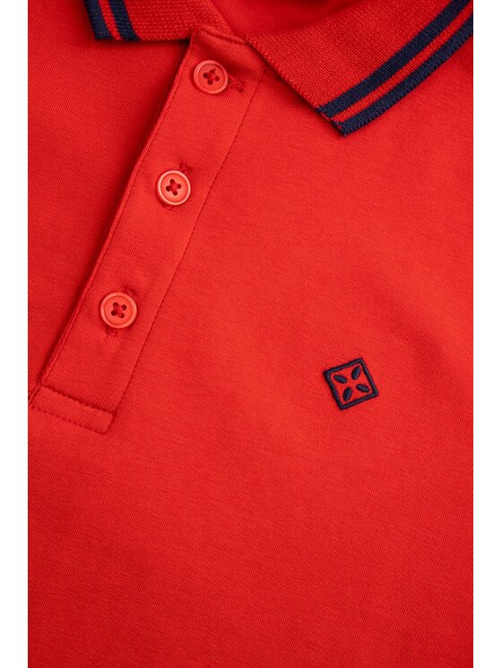 Coccodrillo Coccodrillo Polo ZC6143601EJB-009 Czerwony Regular Fit