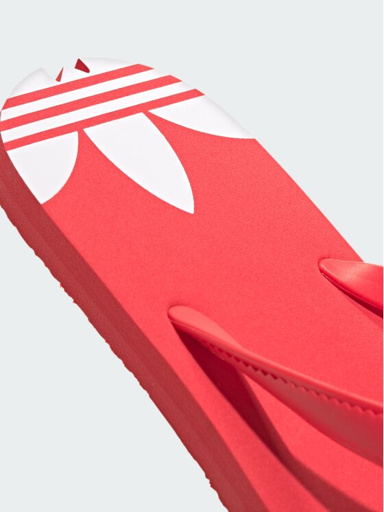 adidas adidas Klapki 164941 Czerwony